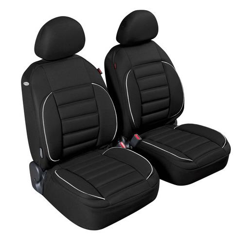 Βλησαρούλης Car Center - Καλύμματα Καθισμάτων DE-LUXE SPORT EDITION 2τεμ. Μαύρο
