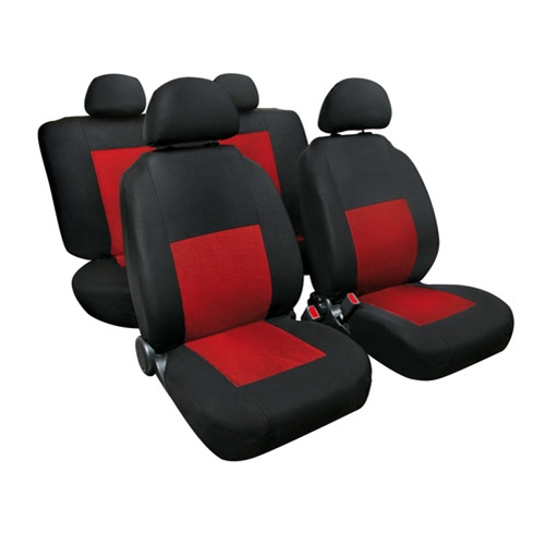 Βλησαρούλης Car Center - Καλύμματα Καθισμάτων Sport Set Κόκκινο / Μαύρο