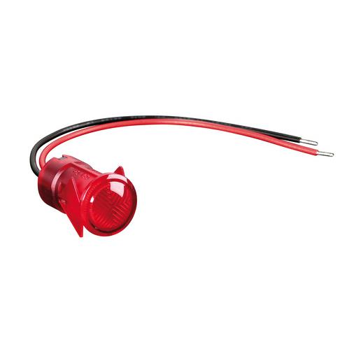 Βλησαρούλης Car Center - ΛΑΜΠΑΚΙ ΣΥΝΑΓΕΡΜΟΥ 12/24V 14mm ΚΟΚΚΙΝΟ