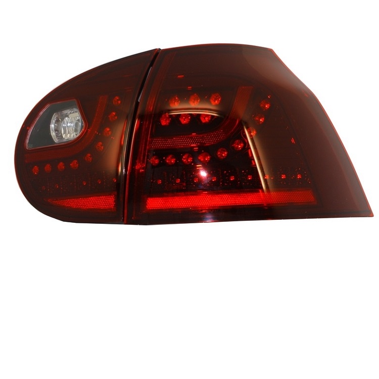 Βλησαρούλης Car Center - Πίσω φανάρια led Cherry Red VW Golf V 5 2004-2009 jom