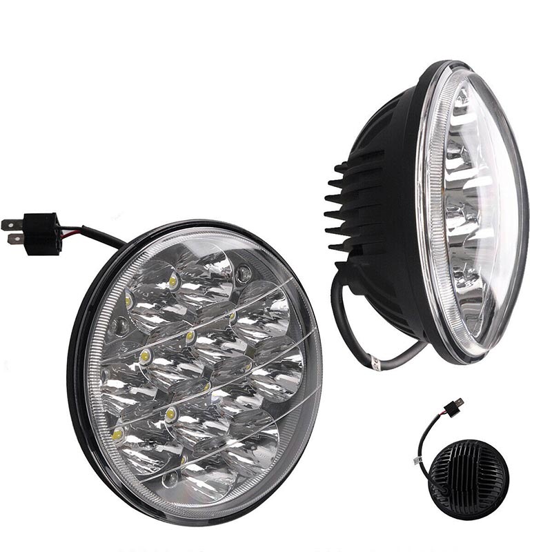 Βλησαρούλης Car Center - Προβολέας SPOT LED 12 LED EPISTAR 36W H4 με δύο σκάλες 10-30V 6500K