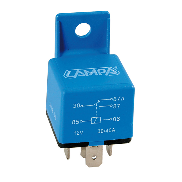 Βλησαρούλης Car Center - ΡΕΛΕ 5 ΕΠΑΦΩΝ 12V - 30A (UNIVERSAL)