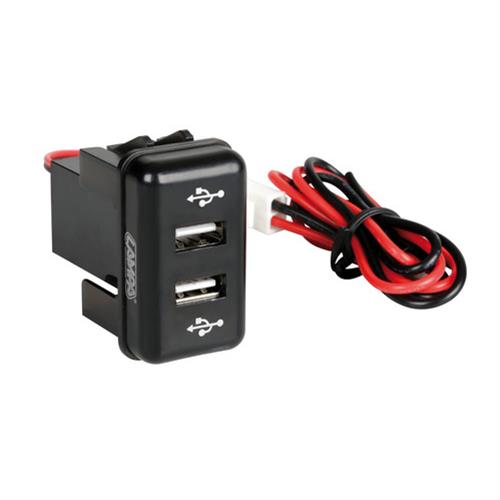 Βλησαρούλης Car Center - VOL VO SERIES FH12/FH 93>12 ΑΝΤΑΠΤΟΡΑΣ ΔΙΠΛΟΣ USB 12/24V 3A ΜΕ ΚΑΛΩΔΙΟ