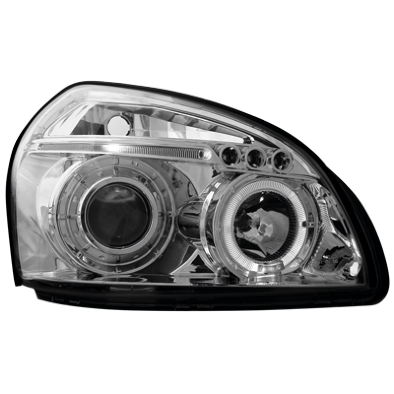 Βλησαρούλης Car Center - ΦΑΝΑΡΙΑ HYUNDAI TUCSON 04+ 1 HALO RIM CHROME