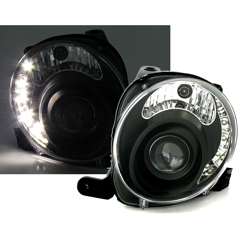 Βλησαρούλης Car Center - Φανάρια SONAR με LED μαρκέ Fiat 500