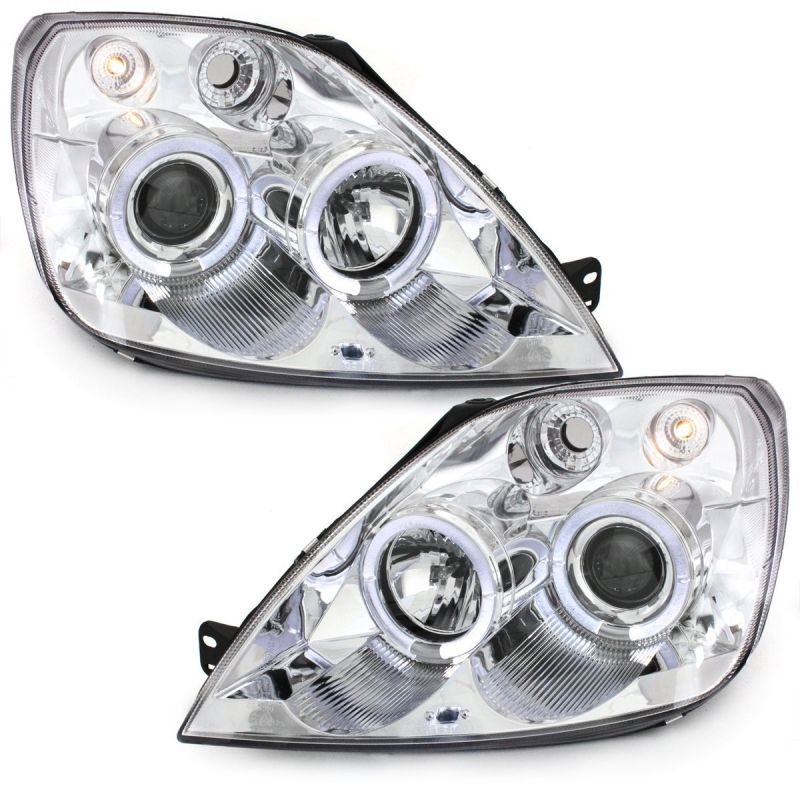 Βλησαρούλης Car Center - Φανάρια angel eyes για Ford Fiesta (2002-2005)
