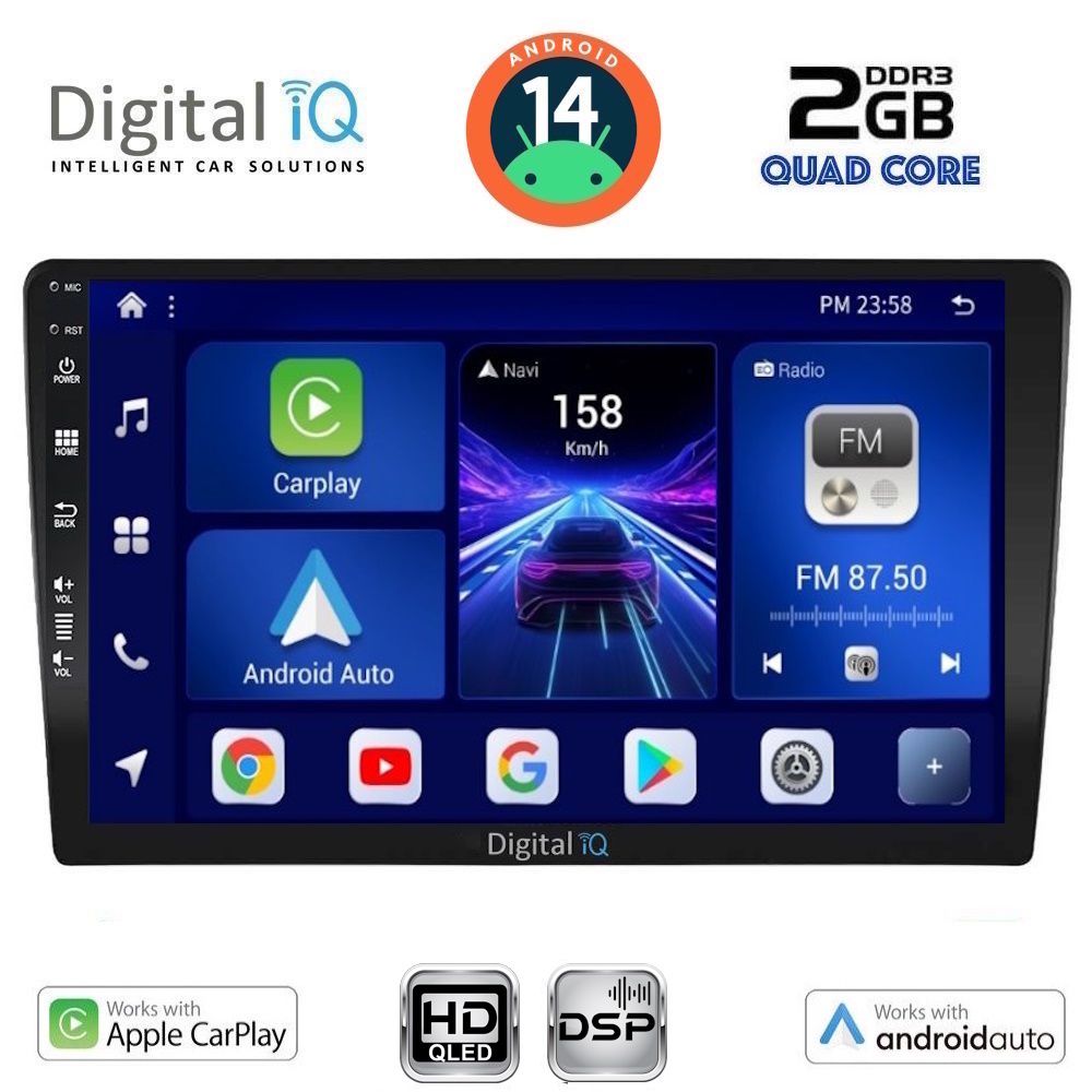 Βλησαρούλης Car Center - DIGITAL IQ BXC 3910_CPAA (10'' SLIM) MULTIMEDIA TABLET