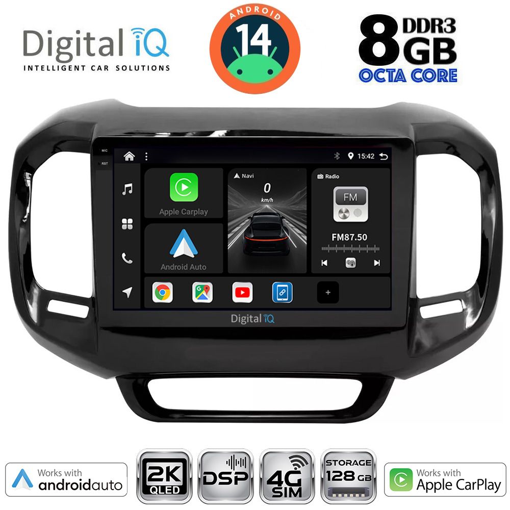 Βλησαρούλης Car Center - DIGITAL IQ BXF 11127_CPAA (9inc) MULTIMEDIA TABLET for FIAT TORO mod. 2017>