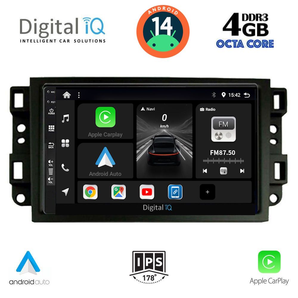 Βλησαρούλης Car Center - DIGITAL IQ BXF 6070_CPAA (10inc) MULTIMEDIA TABLET for CHEVROLET ALL mod. 2004-2011