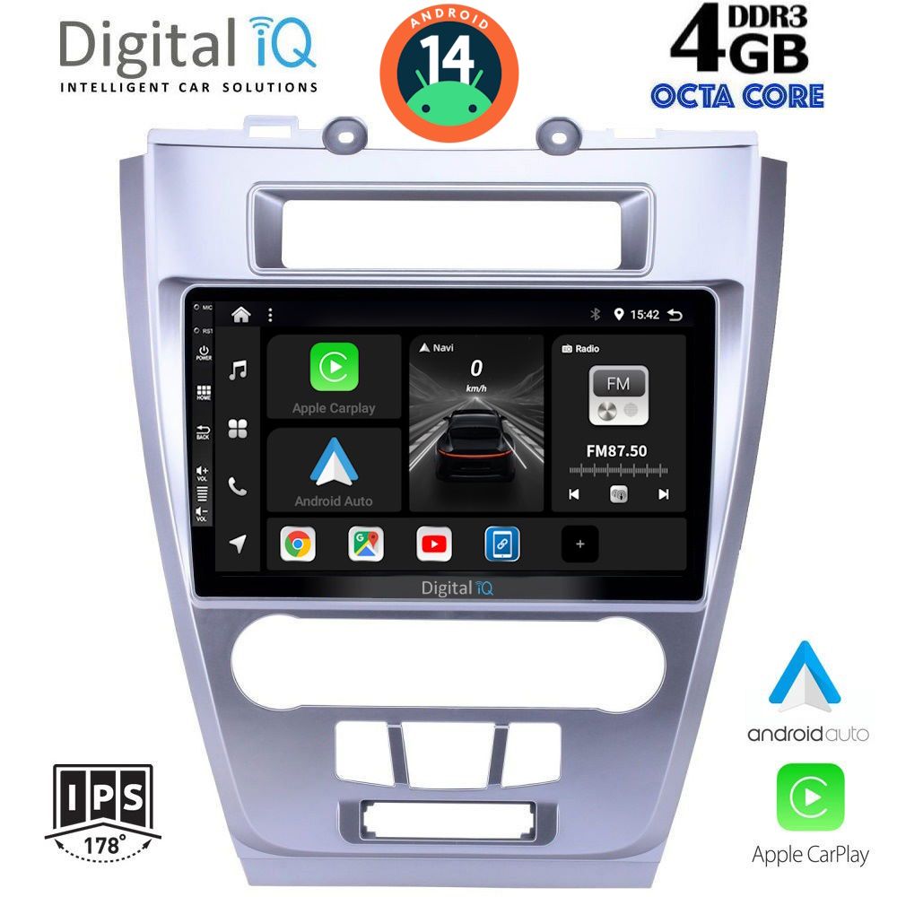 Βλησαρούλης Car Center - DIGITAL IQ BXF 6159_CPAA (10inc) MULTIMEDIA TABLET for FORD FUSION mod. 2012-2017