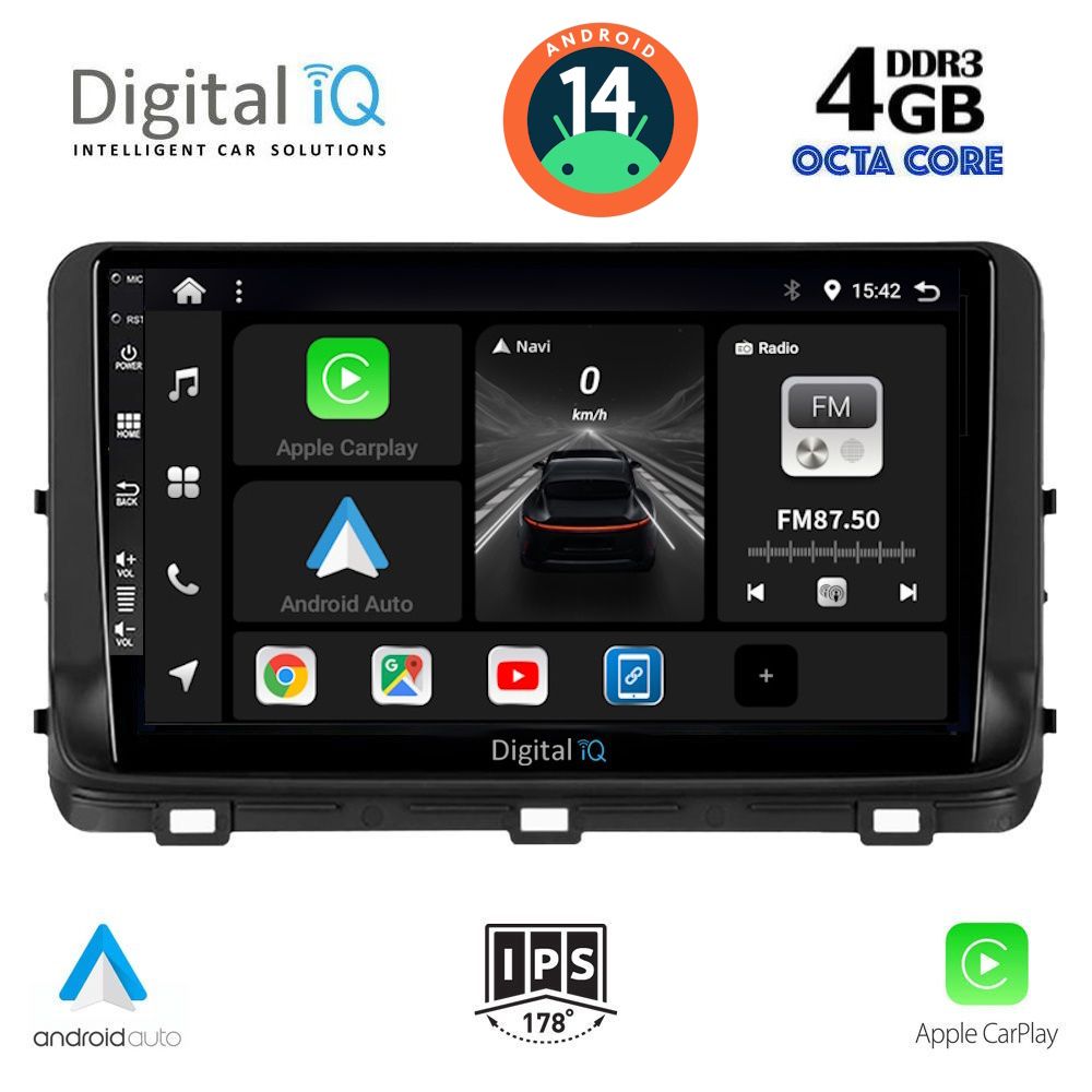 Βλησαρούλης Car Center - DIGITAL IQ BXF 6303_CPAA (10inc) MULTIMEDIA TABLET for KIA CEED - XCEED mod. 2018-2022