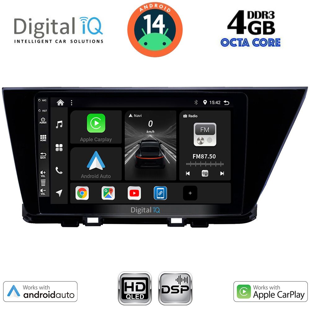 Βλησαρούλης Car Center - DIGITAL IQ BXF 6305_CPAA (9inc) MULTIMEDIA TABLET for KIA NIRO mod. 2017-2021