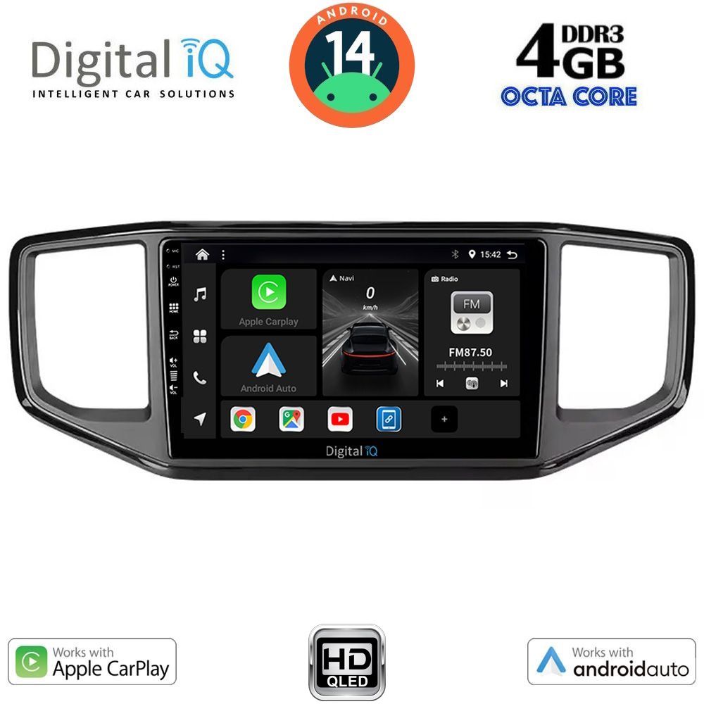 Βλησαρούλης Car Center - DIGITAL IQ BXF 6754_CPAA (9inc) MULTIMEDIA TABLET for VW AMAROK mod. 2017-2022
