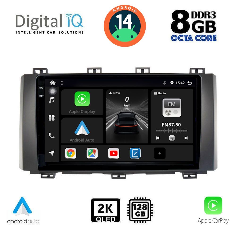 Βλησαρούλης Car Center - DIGITAL IQ BXF 11568_CPAA (9inc) MULTIMEDIA TABLET for SEAT ATECA mod. 2017>