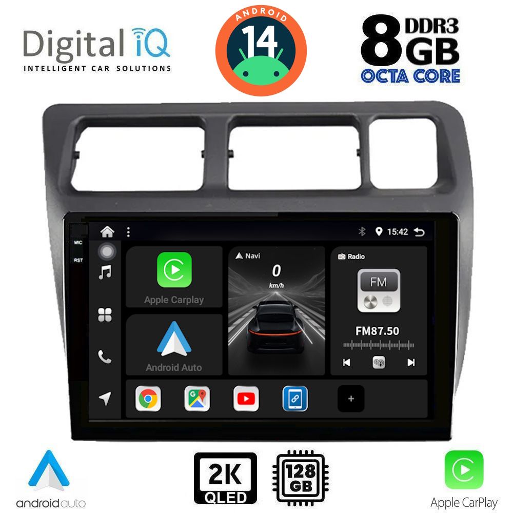 Βλησαρούλης Car Center - DIGITAL IQ BXF 11710_CPAA (9inc) MULTIMEDIA TABLET for TOYOTA COROLLA mod. 1992-1997