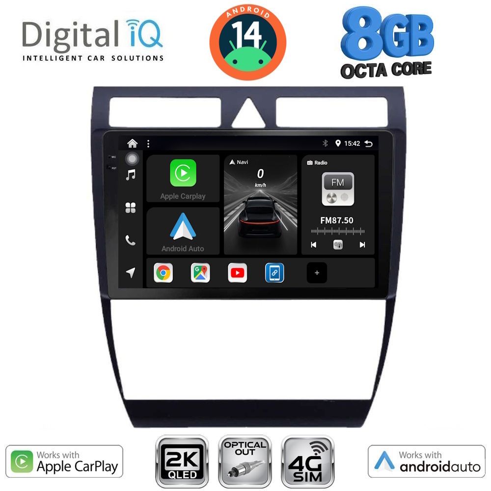 Βλησαρούλης Car Center - DIGITAL IQ BXK 20006_CPAA (9inc) MULTIMEDIA TABLET for AUDI A6 mod. 1998-2005