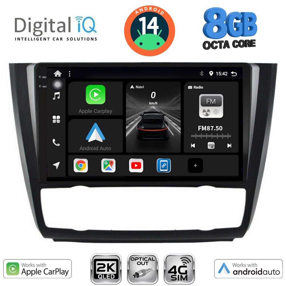 Βλησαρούλης Car Center - DIGITAL IQ BXK 20040_CPAA CLIMA (9inc) MULTIMEDIA TABLET for BMW S.1  E81-82-87-88 mod. 2004-2013