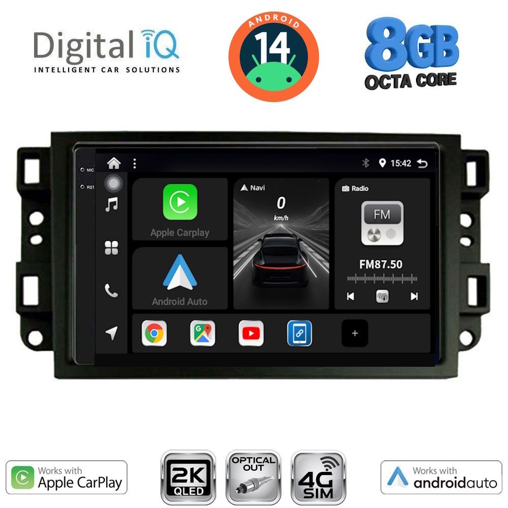 Βλησαρούλης Car Center - DIGITAL IQ BXK 20070_CPAA (10inc) MULTIMEDIA TABLET for CHEVROLET ALL mod. 2004-2011