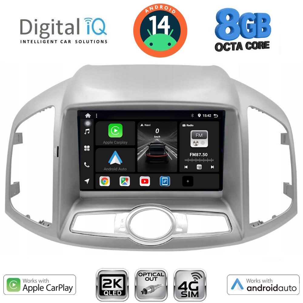 Βλησαρούλης Car Center - DIGITAL IQ BXK 20071_CPAA (9inc) MULTIMEDIA for CHEVROLET CAPTIVA mod. 2012>