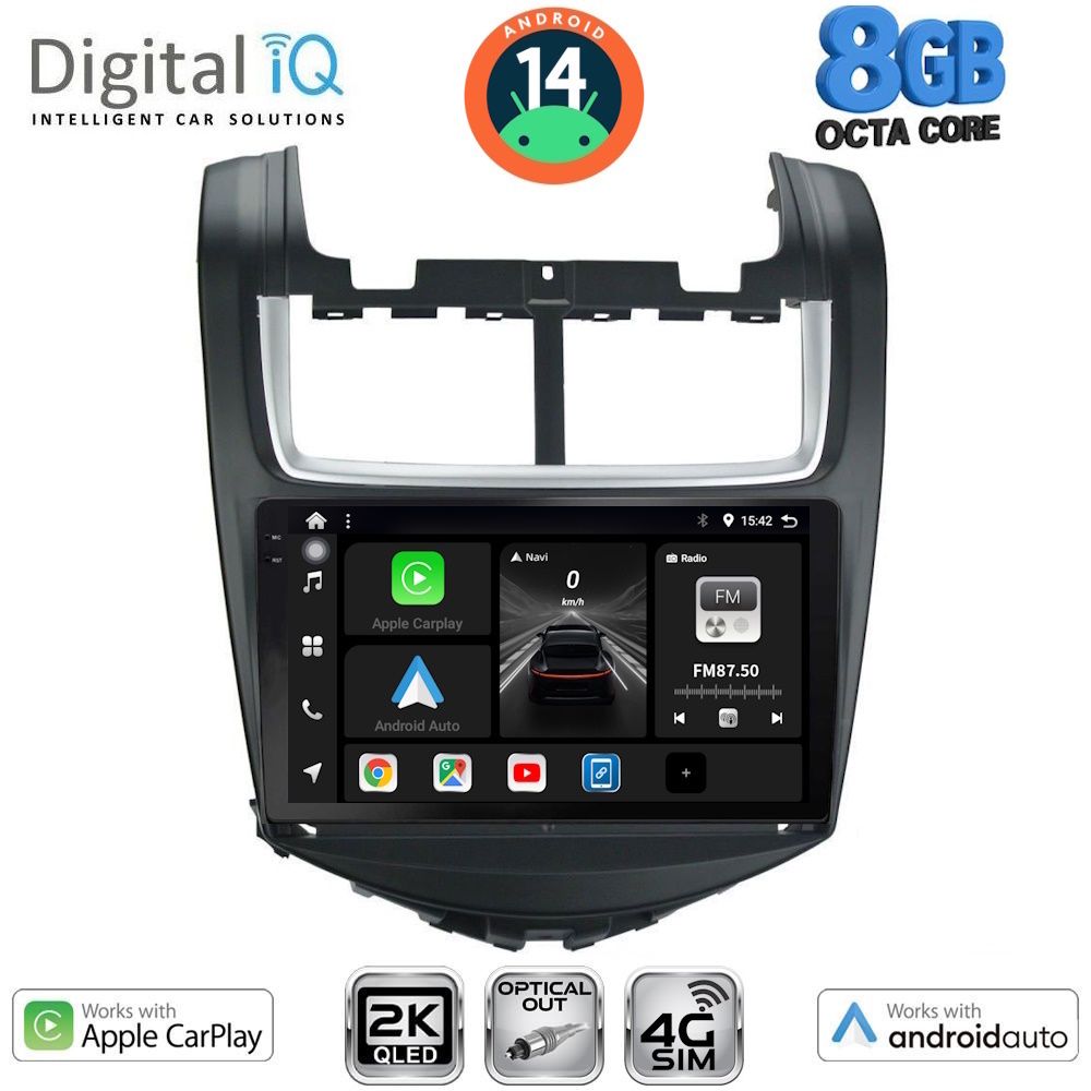 Βλησαρούλης Car Center - DIGITAL IQ BXK 20075_CPAA (9inc) MULTIMEDIA TABLET for CHEVROLET AVEO mod. 2014-2017