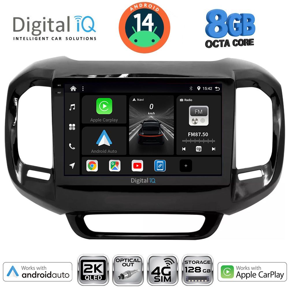 Βλησαρούλης Car Center - DIGITAL IQ BXK 20127_CPAA (9inc) MULTIMEDIA TABLET for FIAT TORO mod. 2017>