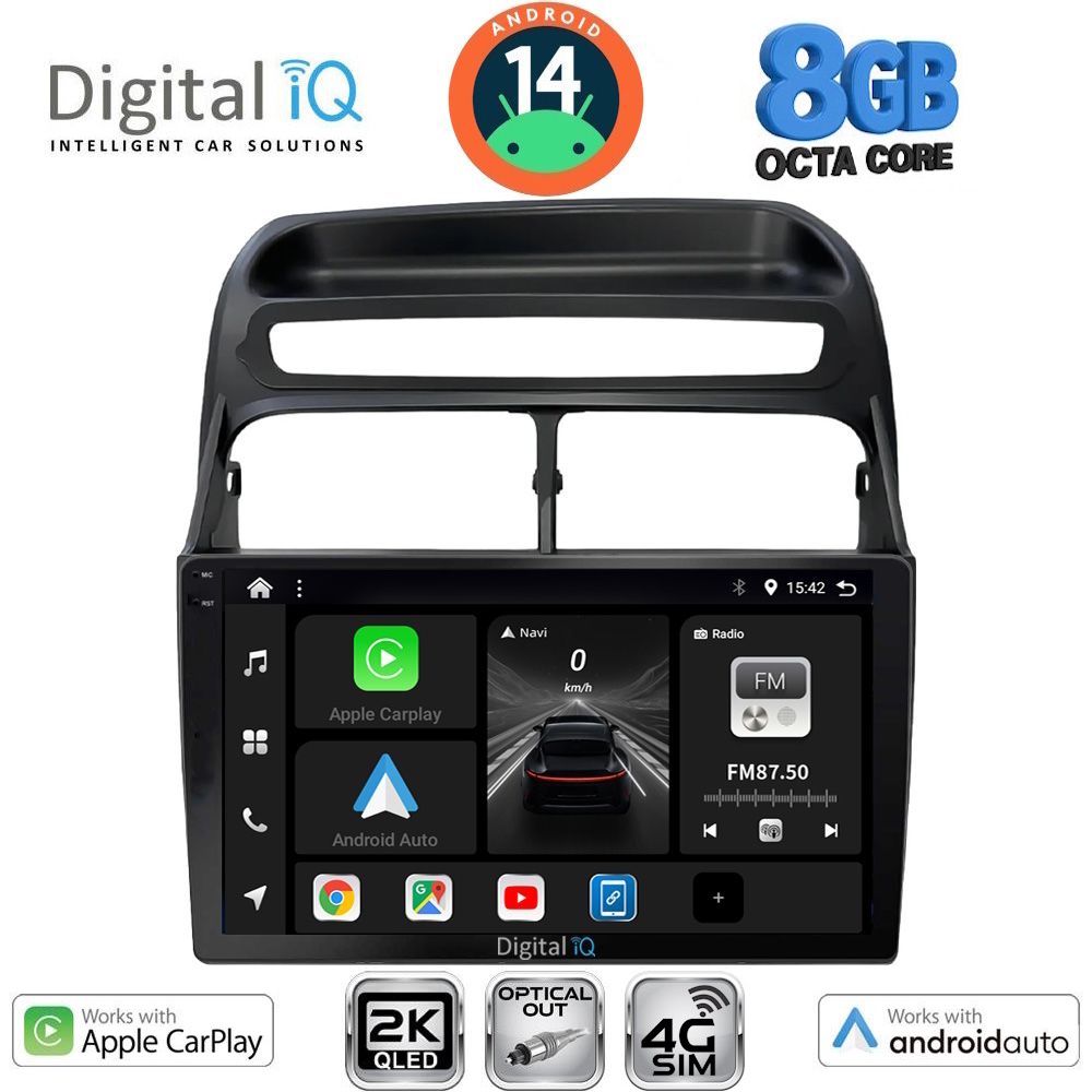 Βλησαρούλης Car Center - DIGITAL IQ BXK 20129_CPAA (9inc) MULTIMEDIA TABLET for FIAT LINEA mod. 2007-2011