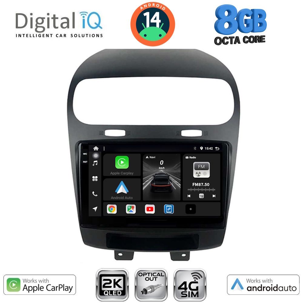 Βλησαρούλης Car Center - DIGITAL IQ BXK 20144_CPAA (9inc) MULTIMEDIA TABLET for FIAT FREEMONT mod. 2008>