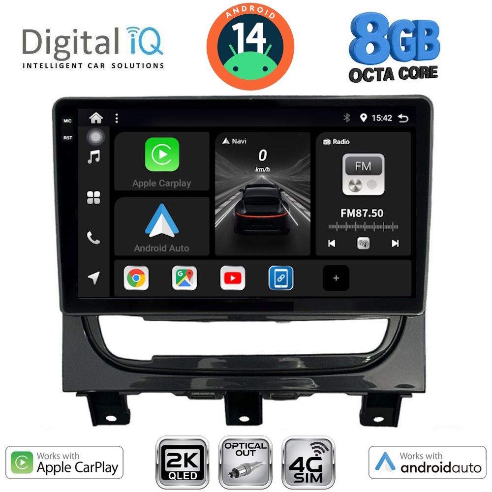 Βλησαρούλης Car Center - DIGITAL IQ BXK 20146_CPAA (9inc) MULTIMEDIA TABLET for FIAT STRADA mod. 2012-2020