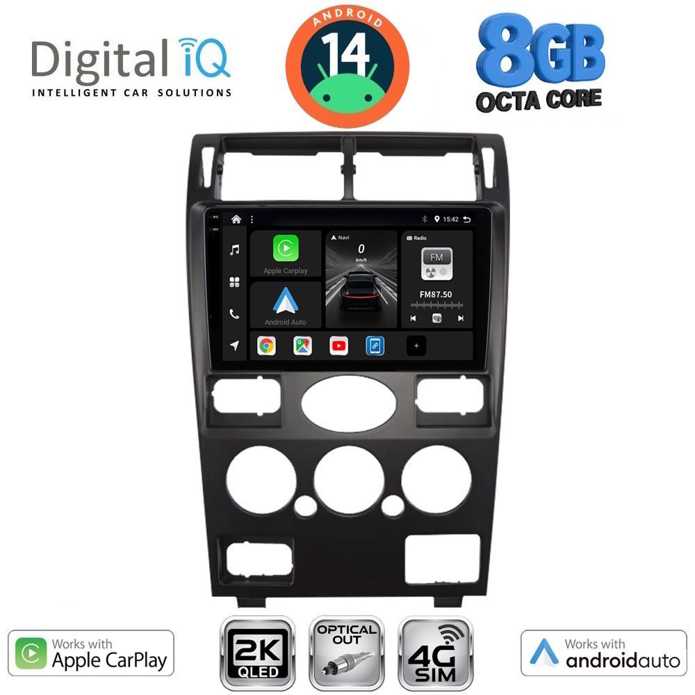 Βλησαρούλης Car Center - DIGITAL IQ BXK 20161B_CPAA (9inc) MULTIMEDIA TABLET for FORD MONDEO mod. 2003-2006