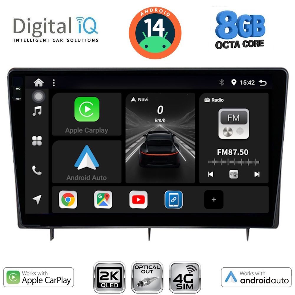 Βλησαρούλης Car Center - DIGITAL IQ BXK 20192_CPAA (10inc) MULTIMEDIA TABLET for HONDA CIVIC mod. 2022>