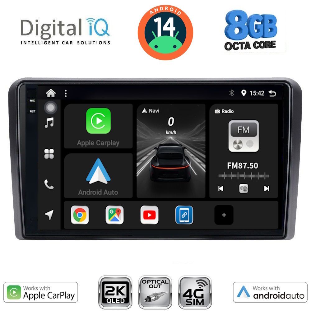 Βλησαρούλης Car Center - DIGITAL IQ BXK 20221_CPAA (9inc) MULTIMEDIA TABLET for HYUNDAI H1 mod. 2007>