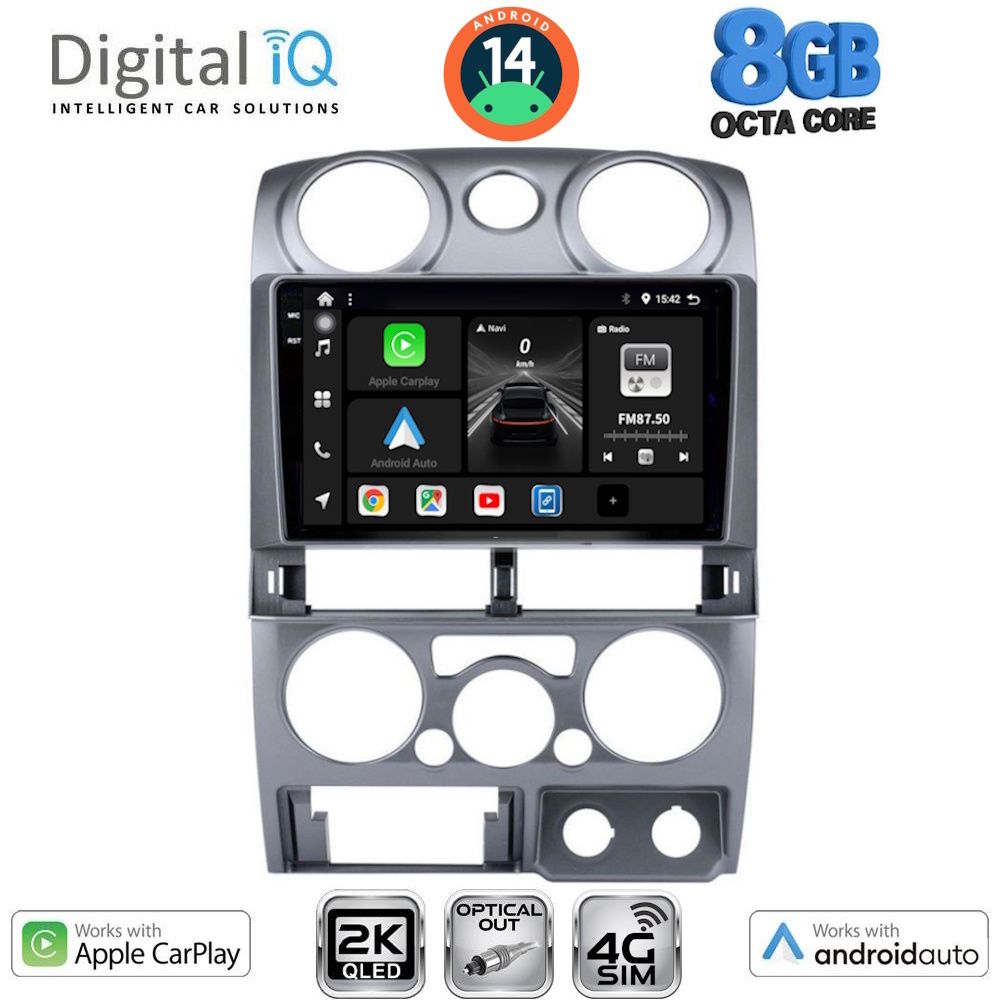 Βλησαρούλης Car Center - DIGITAL IQ BXK 20254_CPAA (9inc) MULTIMEDIA TABLET for ISUZU D-MAX mod. 2008-2012