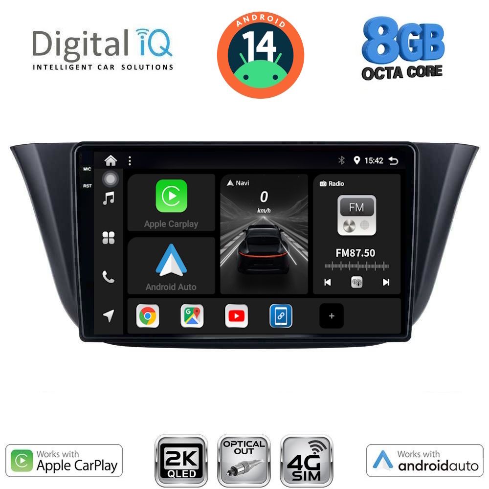 Βλησαρούλης Car Center - DIGITAL IQ BXK 20265_CPAA (9inc) MULTIMEDIA TABLET for IVECO DAILY mod. 2014>