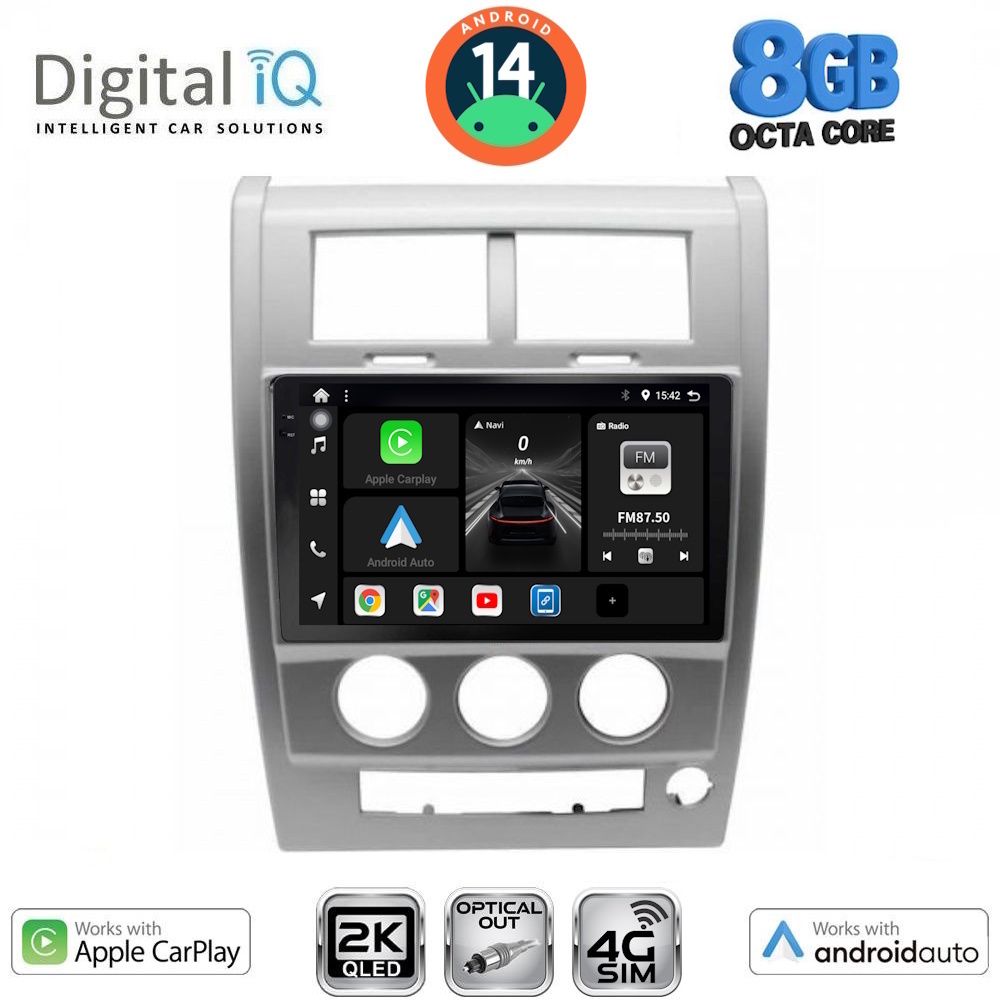 Βλησαρούλης Car Center - DIGITAL IQ BXK 20270_CPAA (10inc) MULTIMEDIA TABLET for JEEP CHEROKEE – LIBERTY mod. 2007-2014