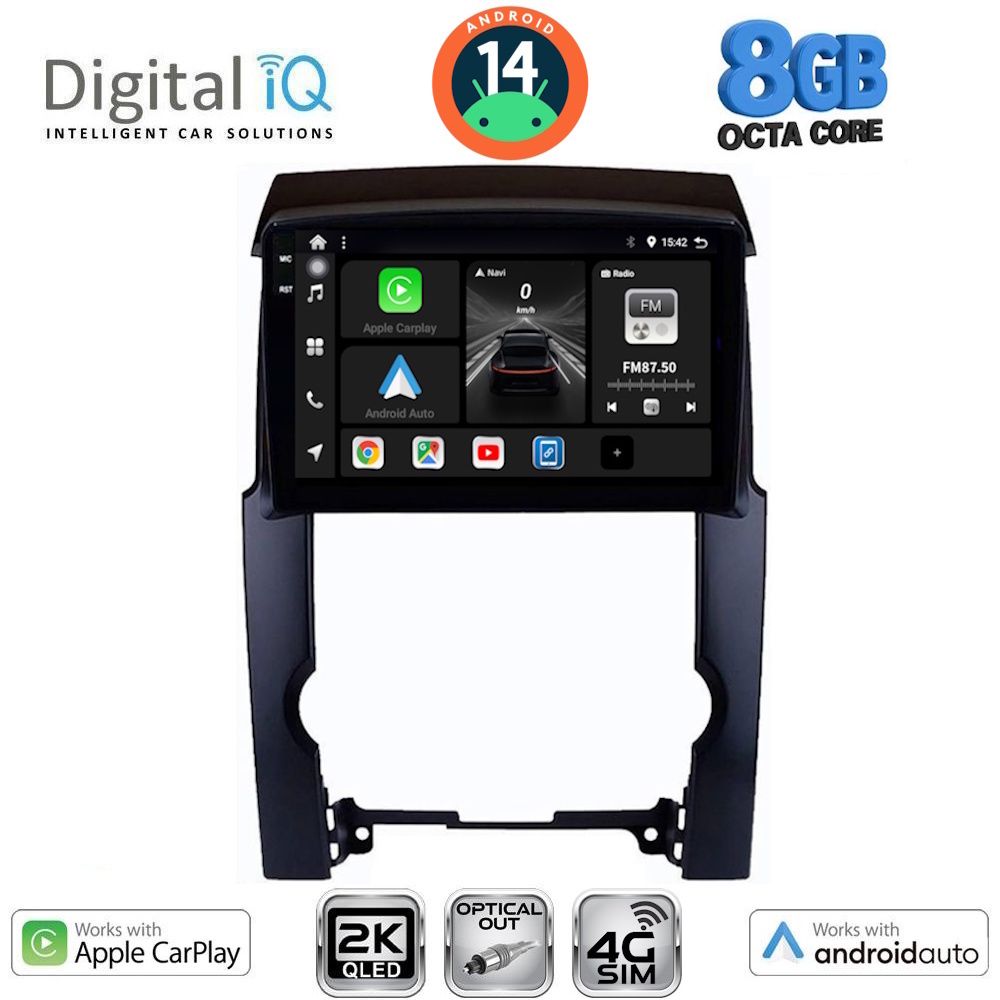 Βλησαρούλης Car Center - DIGITAL IQ BXK 20318_CPAA (10inc) MULTIMEDIA TABLET for KIA SORENTO mod. 2009-2014
