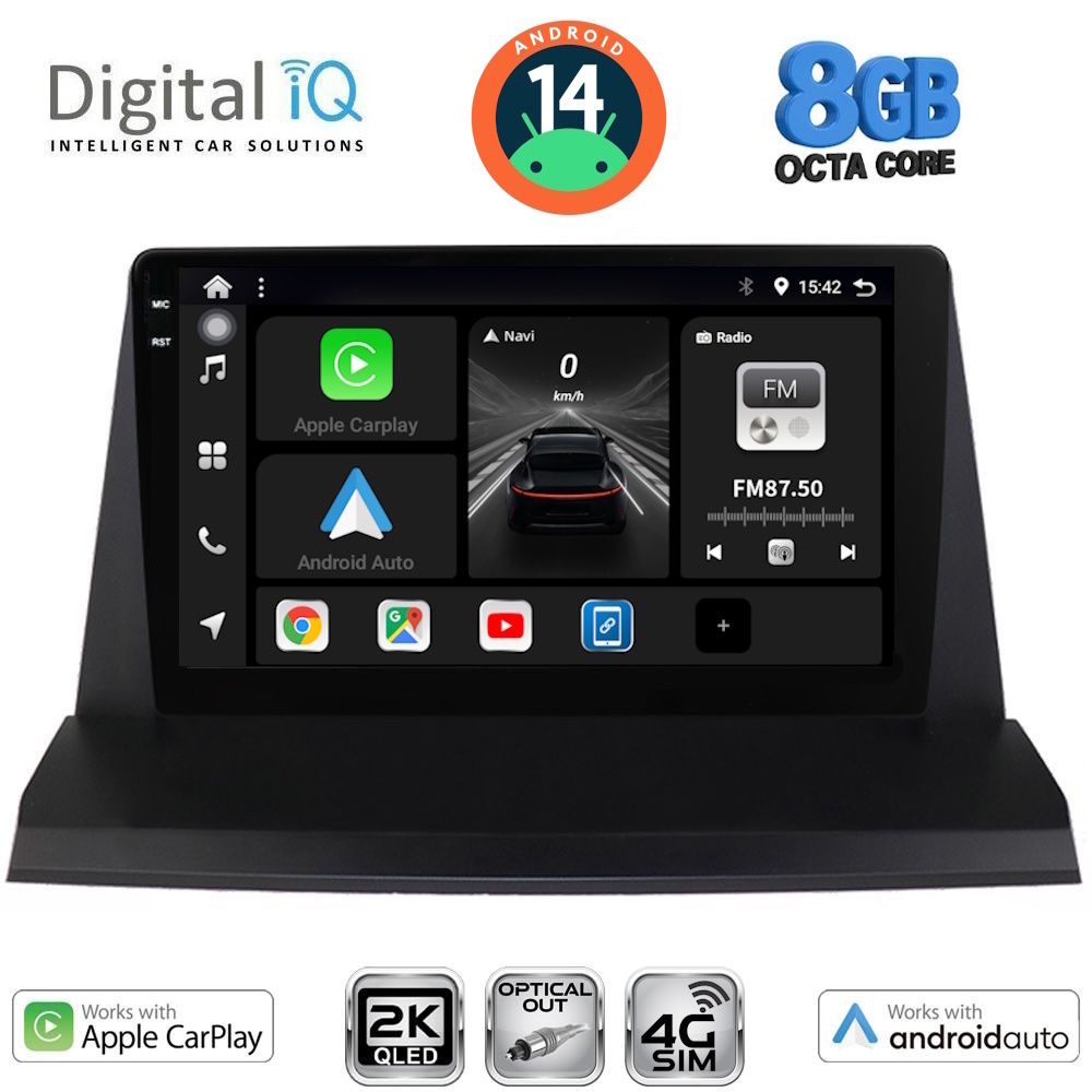 Βλησαρούλης Car Center - DIGITAL IQ BXK 20350_CPAA (9inc) MULTIMEDIA TABLET for LEXUS NX 200 mod. 2014>