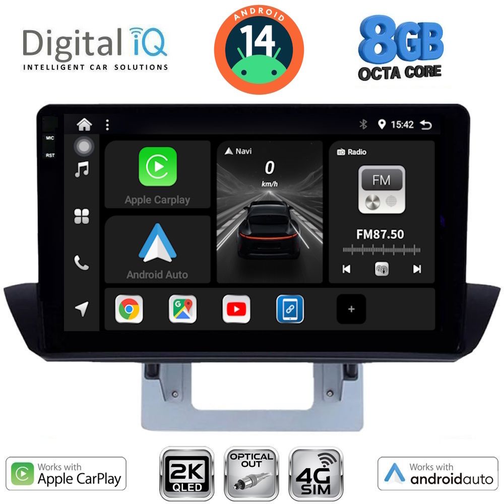 Βλησαρούλης Car Center - DIGITAL IQ BXK 20364_CPAA DASH (9inc) MULTIMEDIA TABLET for MAZDA BT50 mod. 2012-2019