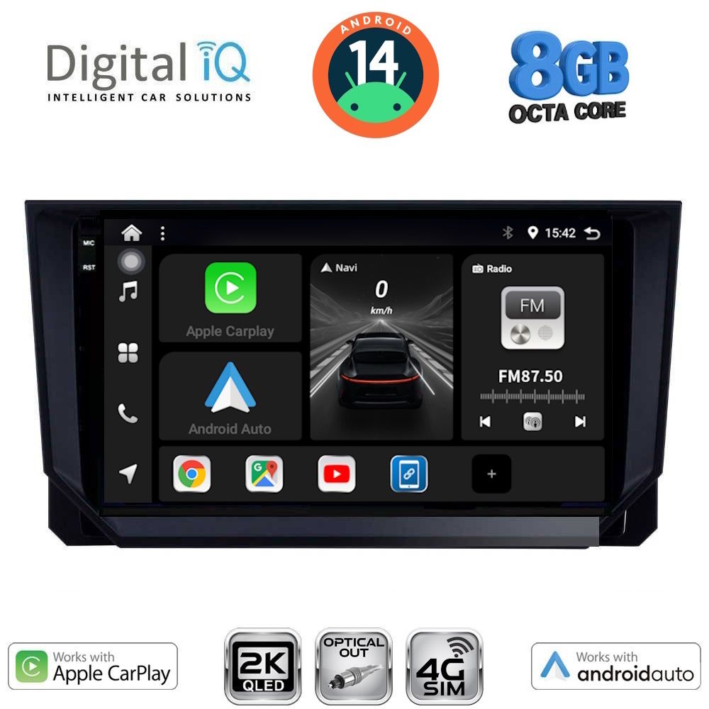 Βλησαρούλης Car Center - DIGITAL IQ BXK 20391_CPAA (10inc) MULTIMEDIA TABLET for MAZDA CX9 mod. 2006-2015