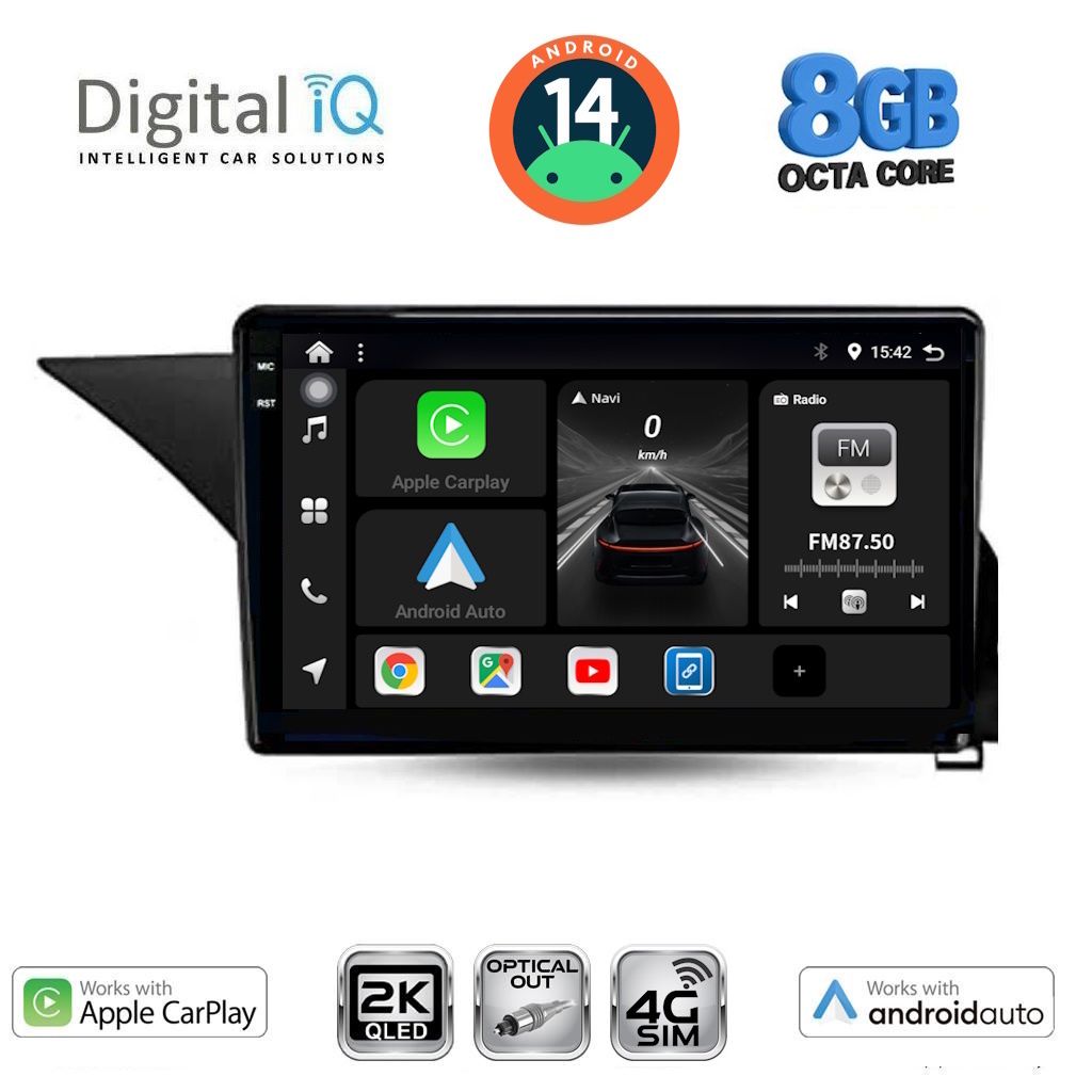 Βλησαρούλης Car Center - DIGITAL IQ BXK 20410_CPAA (10inc) MULTIMEDIA TABLET for MERCEDES E (W212) mod. 2012-2014 (NTG 4.5)