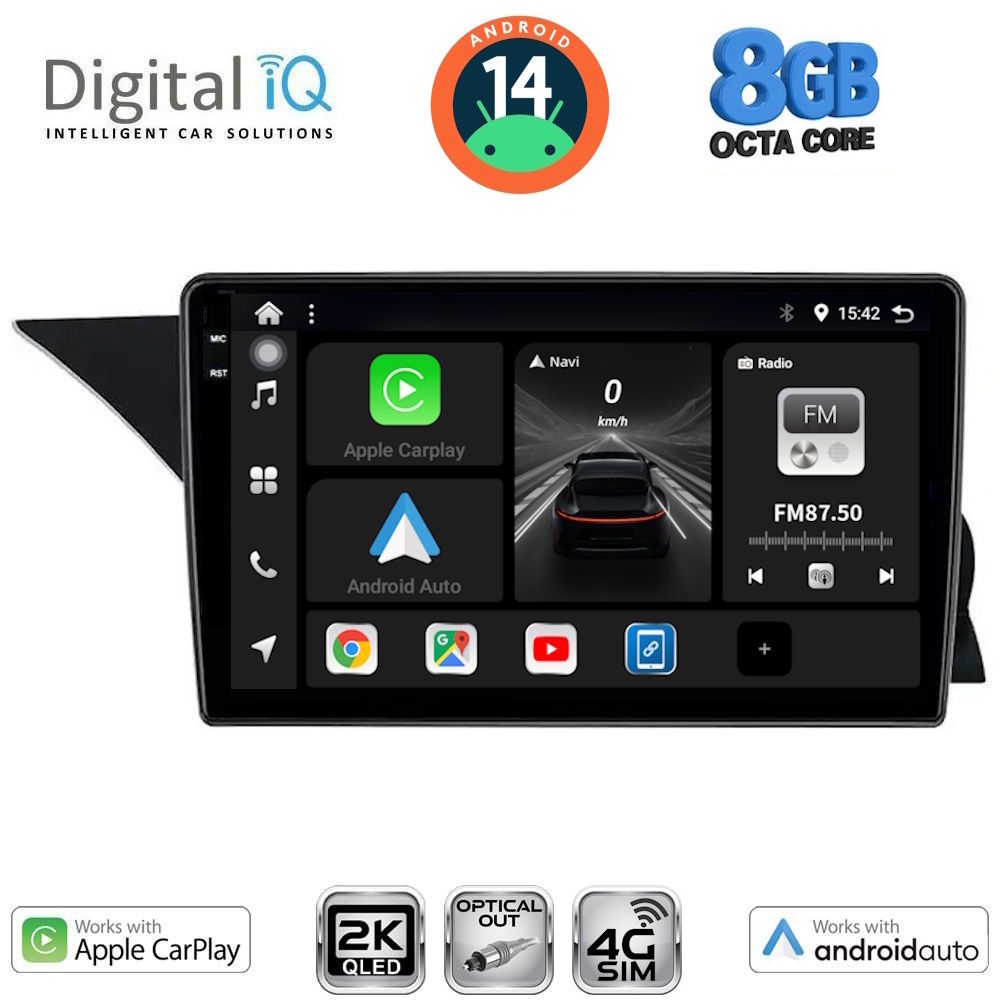 Βλησαρούλης Car Center - DIGITAL IQ BXK 20411_CPAA (9inc) (NTG 4.0) MULTIMEDIA TABLET for MERCEDES GLK (X204) mod. 2008-2012