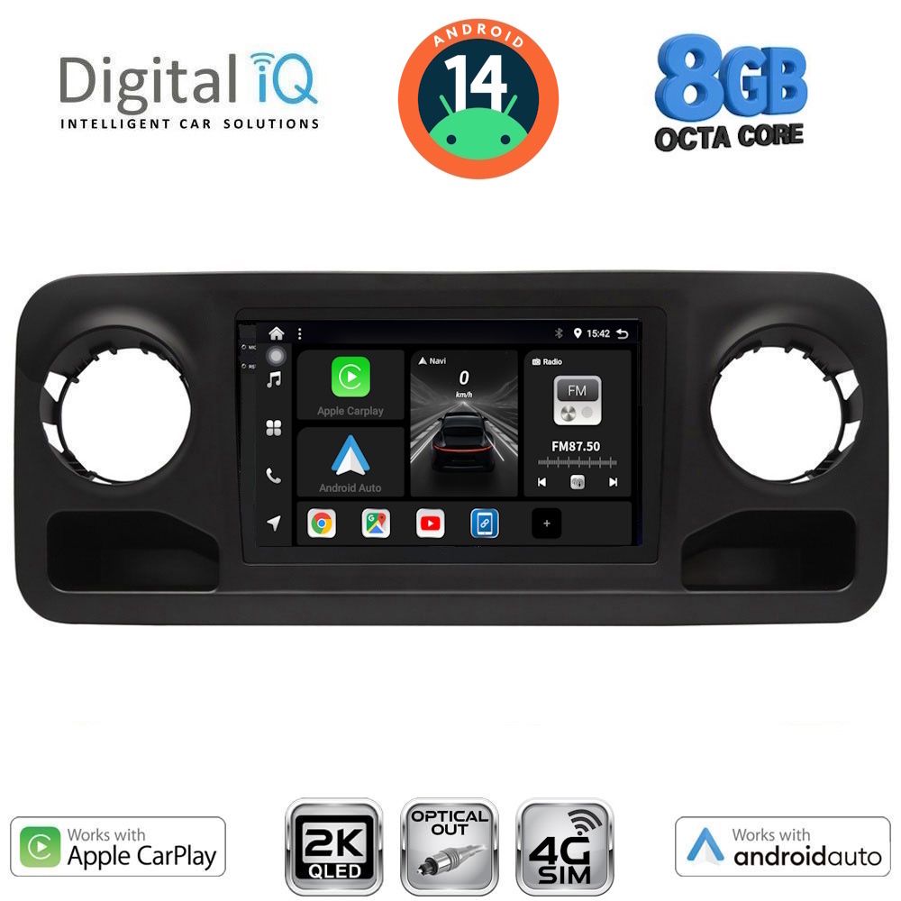 Βλησαρούλης Car Center - DIGITAL IQ BXK 20424_CPAA (10inc) MULTIMEDIA TABLET for MERCEDES SPRINTER mod. 2018>
