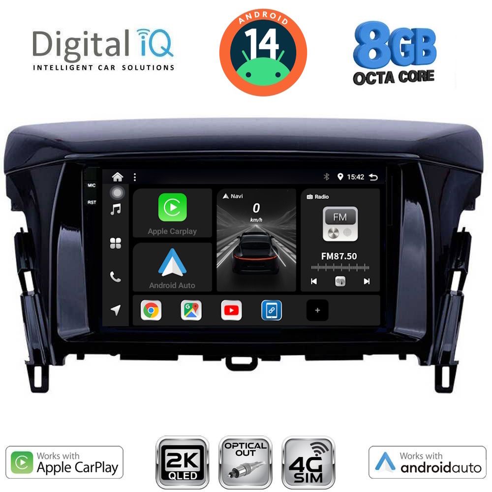 Βλησαρούλης Car Center - DIGITAL IQ BXK 20432_CPAA (9inc) MULTIMEDIA TABLET for MITSUBISHI ECLIPSE CROSS mod. 2018>