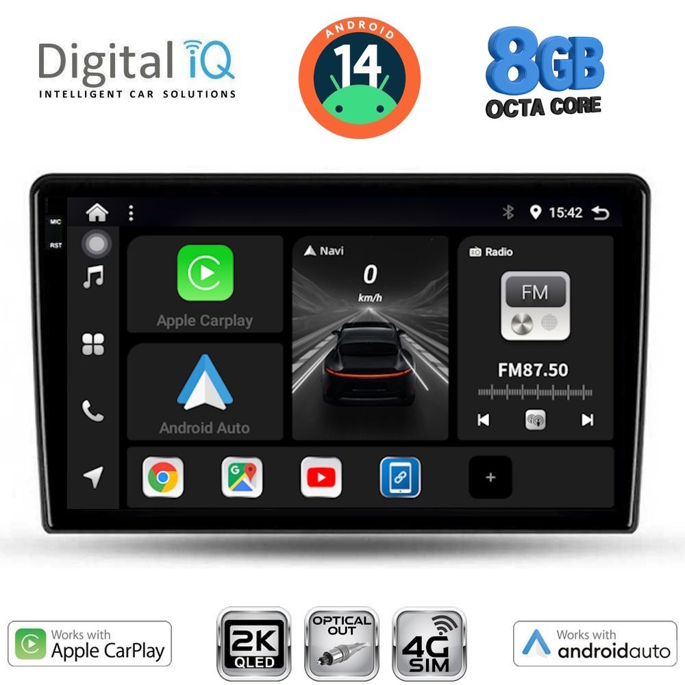 Βλησαρούλης Car Center - DIGITAL IQ BXK 20476_CPAA (10inc) MULTIMEDIA TABLET for NISSAN XTRAIL mod. 2004-2007