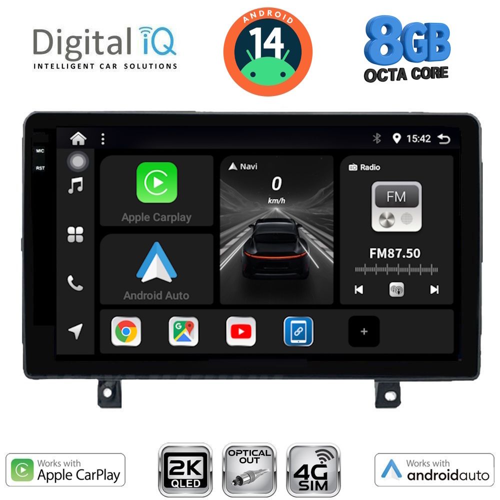 Βλησαρούλης Car Center - DIGITAL IQ BXK 20485_CPAA (9inc) MULTIMEDIA TABLET for OPEL ASTRA H mod.2004-2010