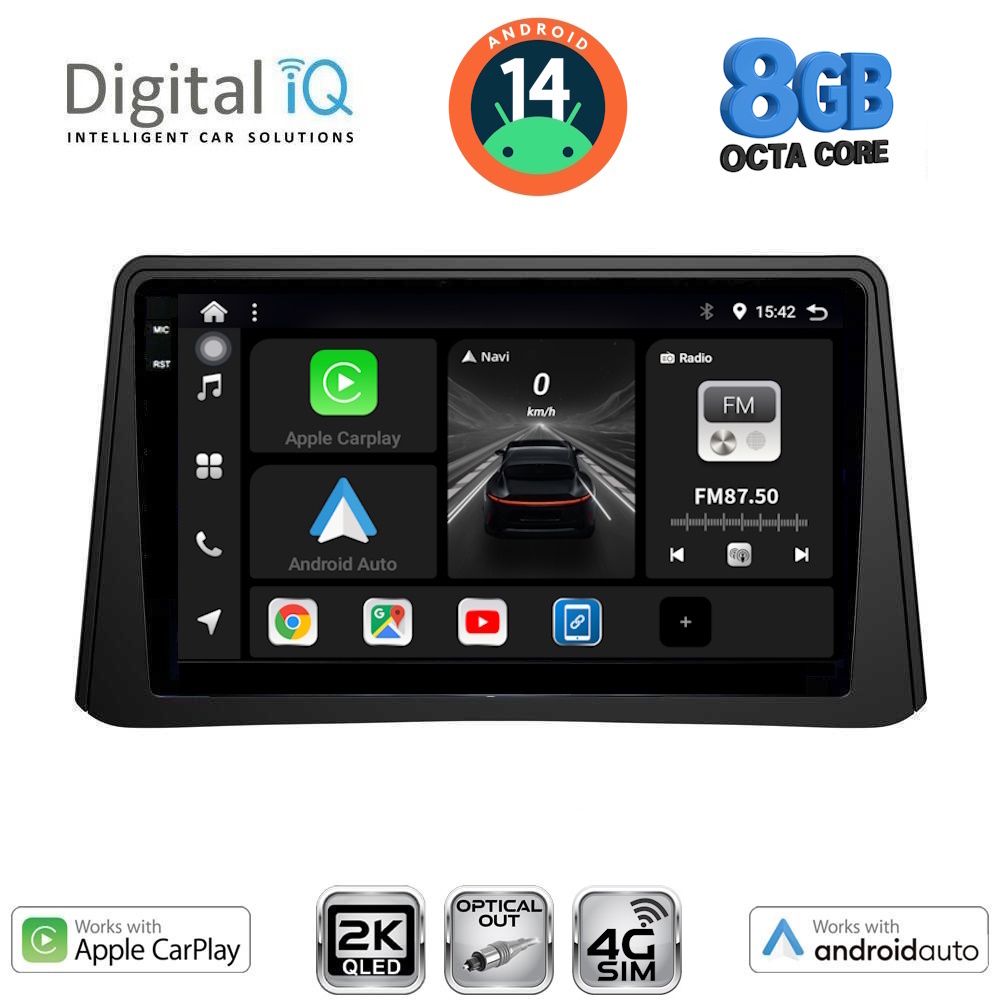 Βλησαρούλης Car Center - DIGITAL IQ BXK 20496_CPAA (9inc) MULTIMEDIA TABLET for OPEL MOKKA mod. 2012-2015