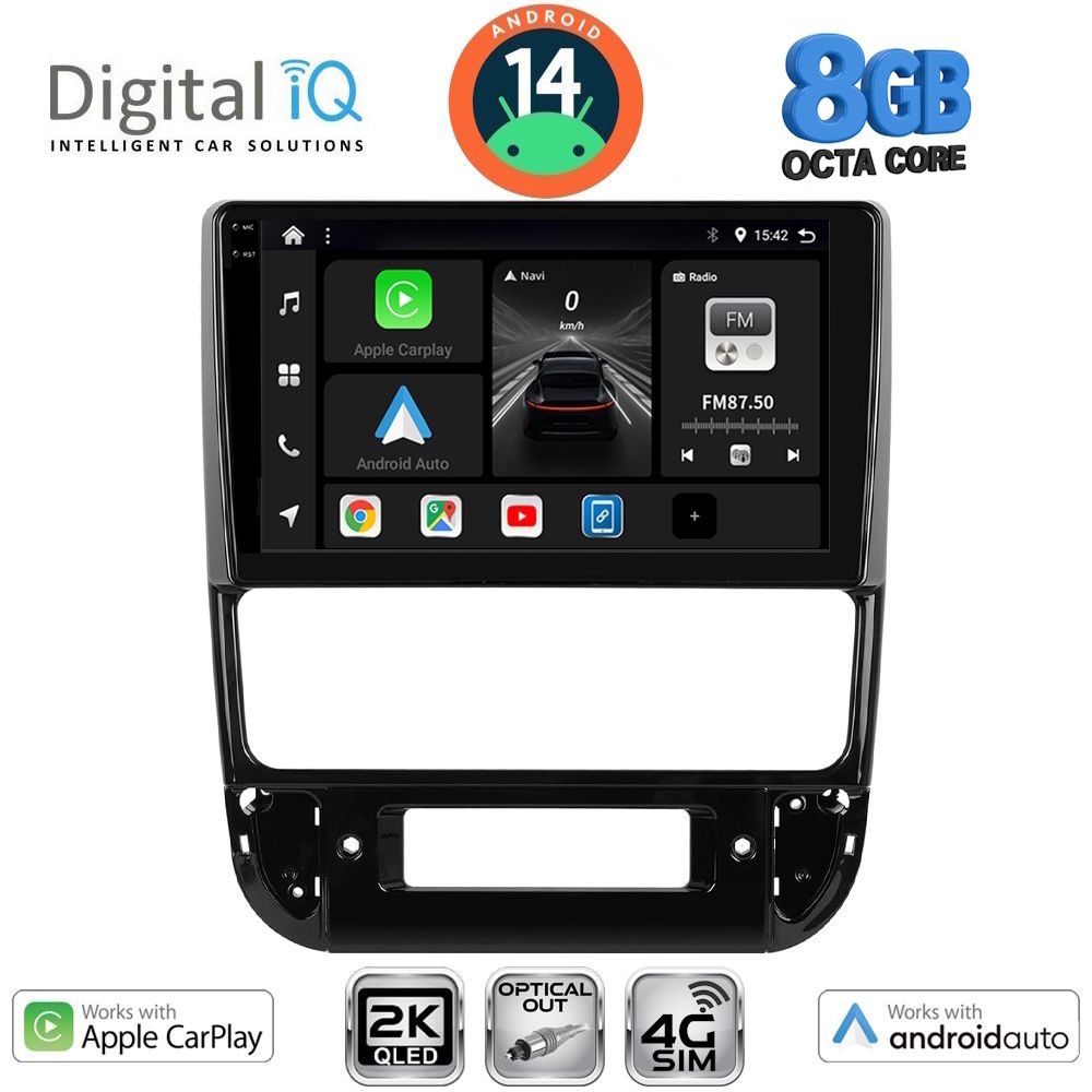 Βλησαρούλης Car Center - DIGITAL IQ BXK 20516_CPAA (9inc) MULTIMEDIA TABLET for PEUGEOT 406 mod. 1998-2004
