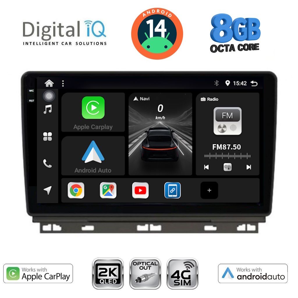 Βλησαρούλης Car Center - DIGITAL IQ BXK 20546_CPAA (9inc) MULTIMEDIA TABLET for RENAULT CLIO mod. 2019>