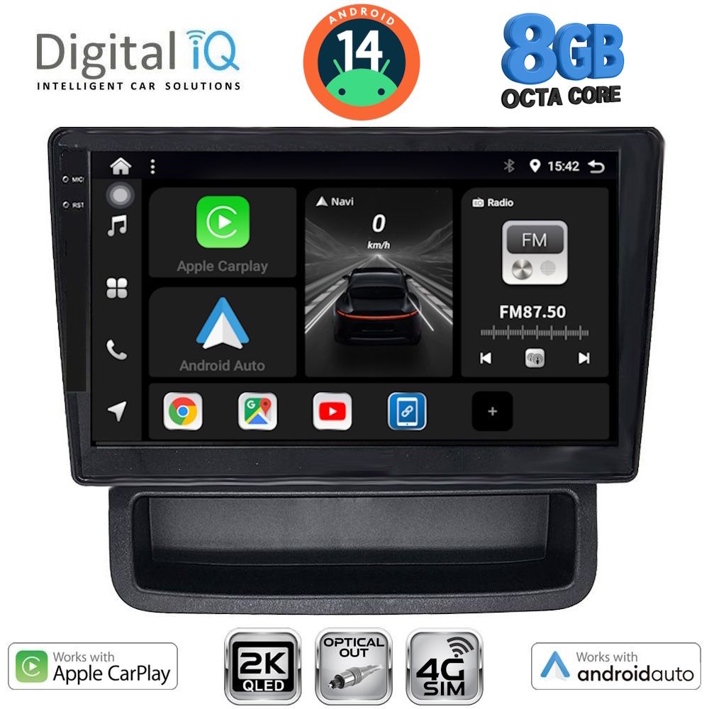 Βλησαρούλης Car Center - DIGITAL IQ BXK 20559_CPAA (10inc) MULTIMEDIA TABLET for OPEL VIVARO – RENAULT TRAFIC - NISSAN PRIMASTAR mod. 2004-2015