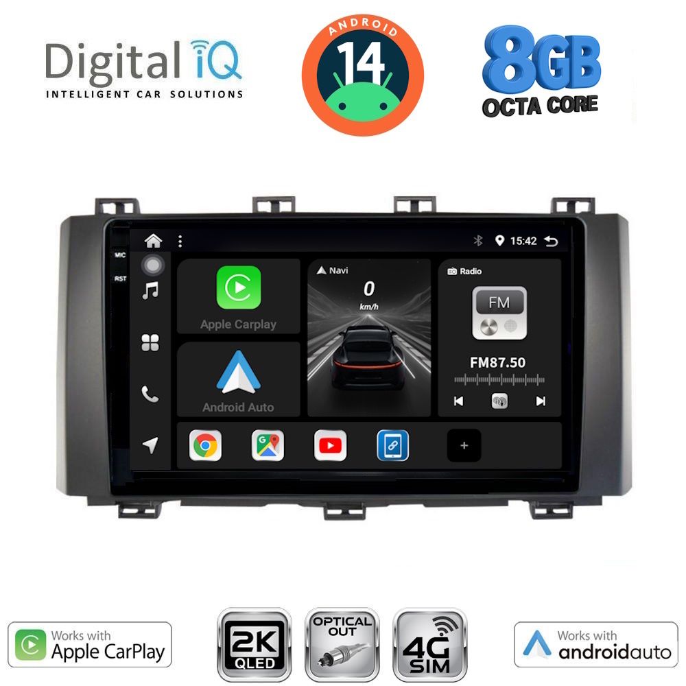 Βλησαρούλης Car Center - DIGITAL IQ BXK 20568_CPAA (9inc) MULTIMEDIA TABLET for SEAT ATECA mod. 2017>