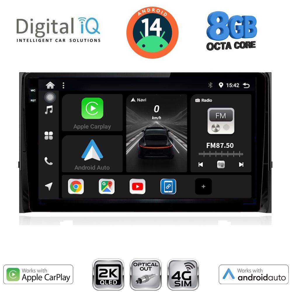 Βλησαρούλης Car Center - DIGITAL IQ BXK 20584_CPAA (10inc) MULTIMEDIA TABLET for SKODA KAROQ - KODIAQ mod. 2016>